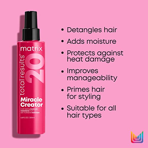 Matrix Spray 20 Beneficios para cabellos sobreprocesados, 200 ml